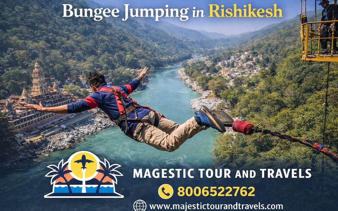 🪂 Highest Bungee Jumping in Rishikesh 2026 | Book Now