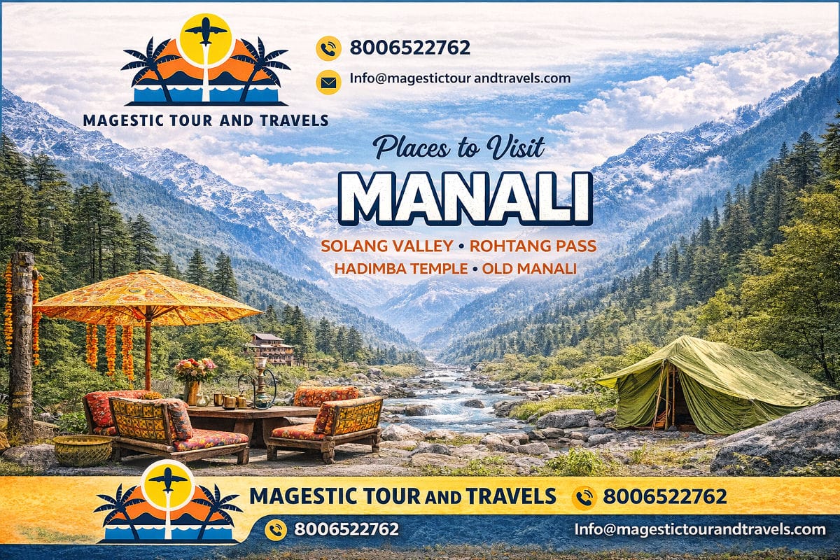 Places to visit Manali