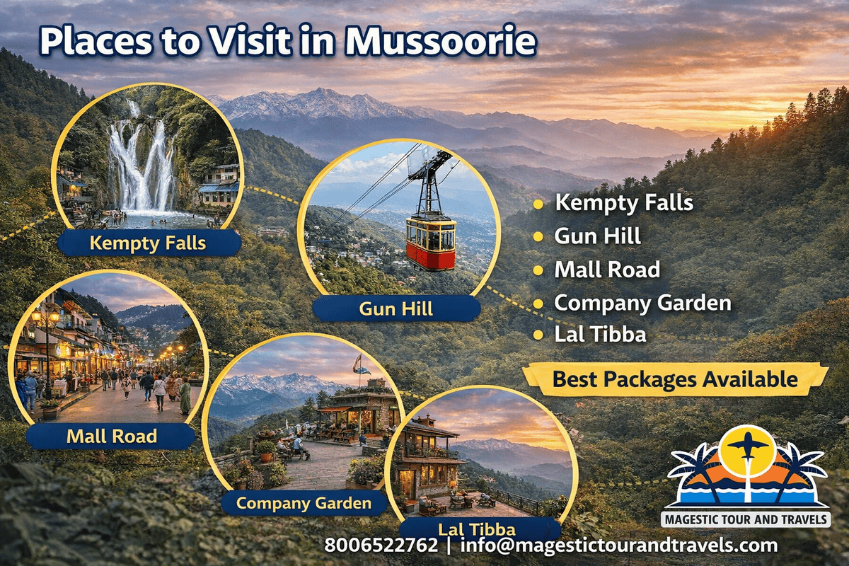 Places to Visit in Mussoorie