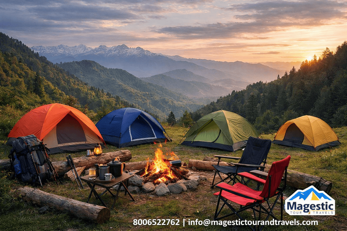 Camping in Mussoorie
