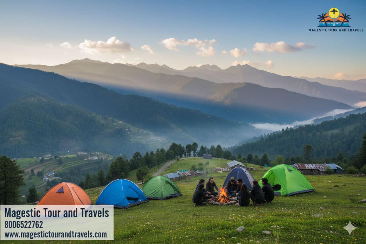 Camping in Kanatal