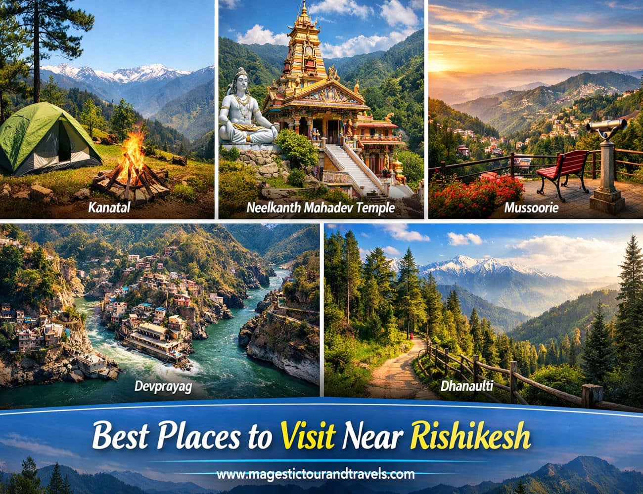 Best Places to Visit Near Rishikesh