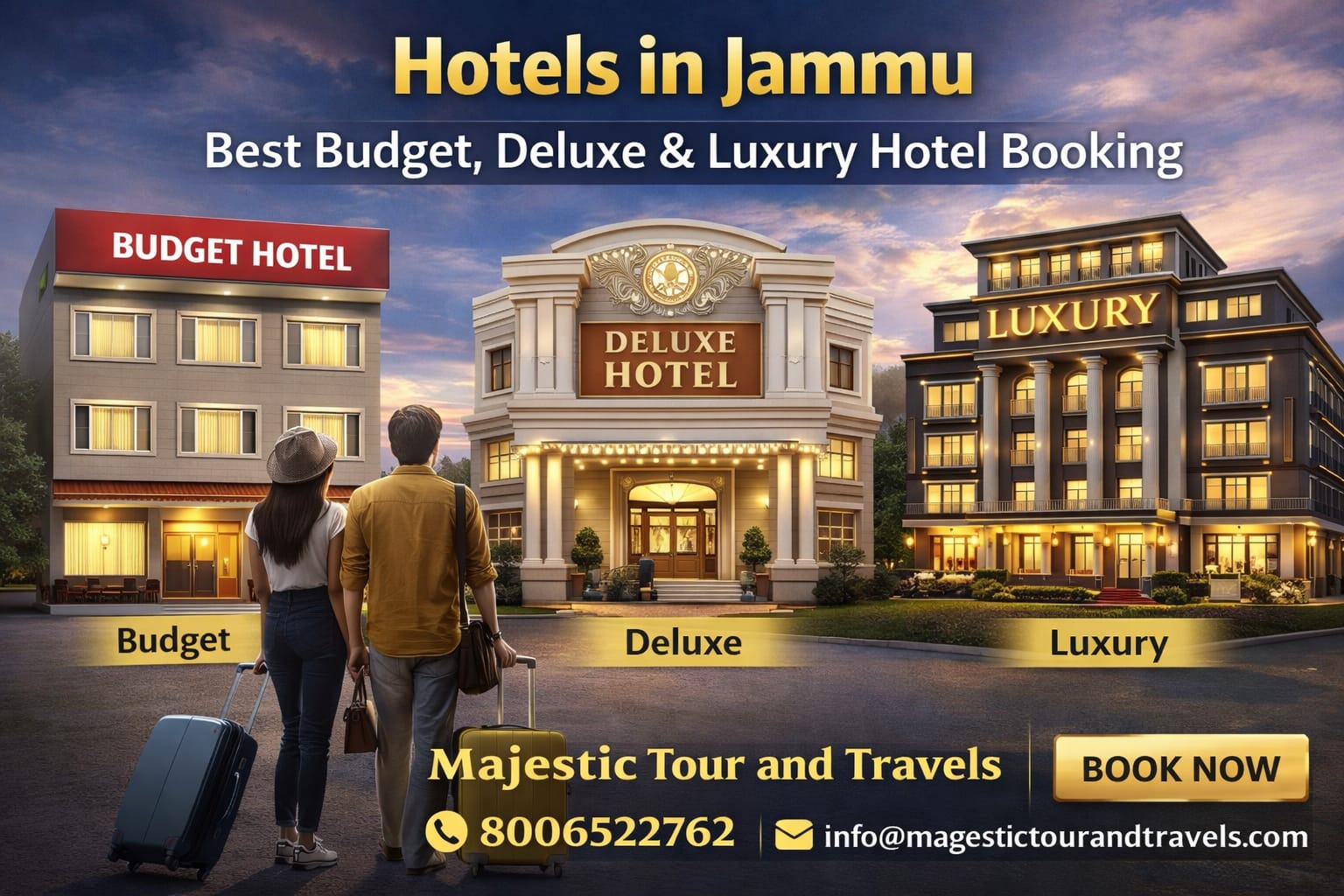 Hotels in Jammu – Best Budget, Deluxe & Luxury Hotel Booking