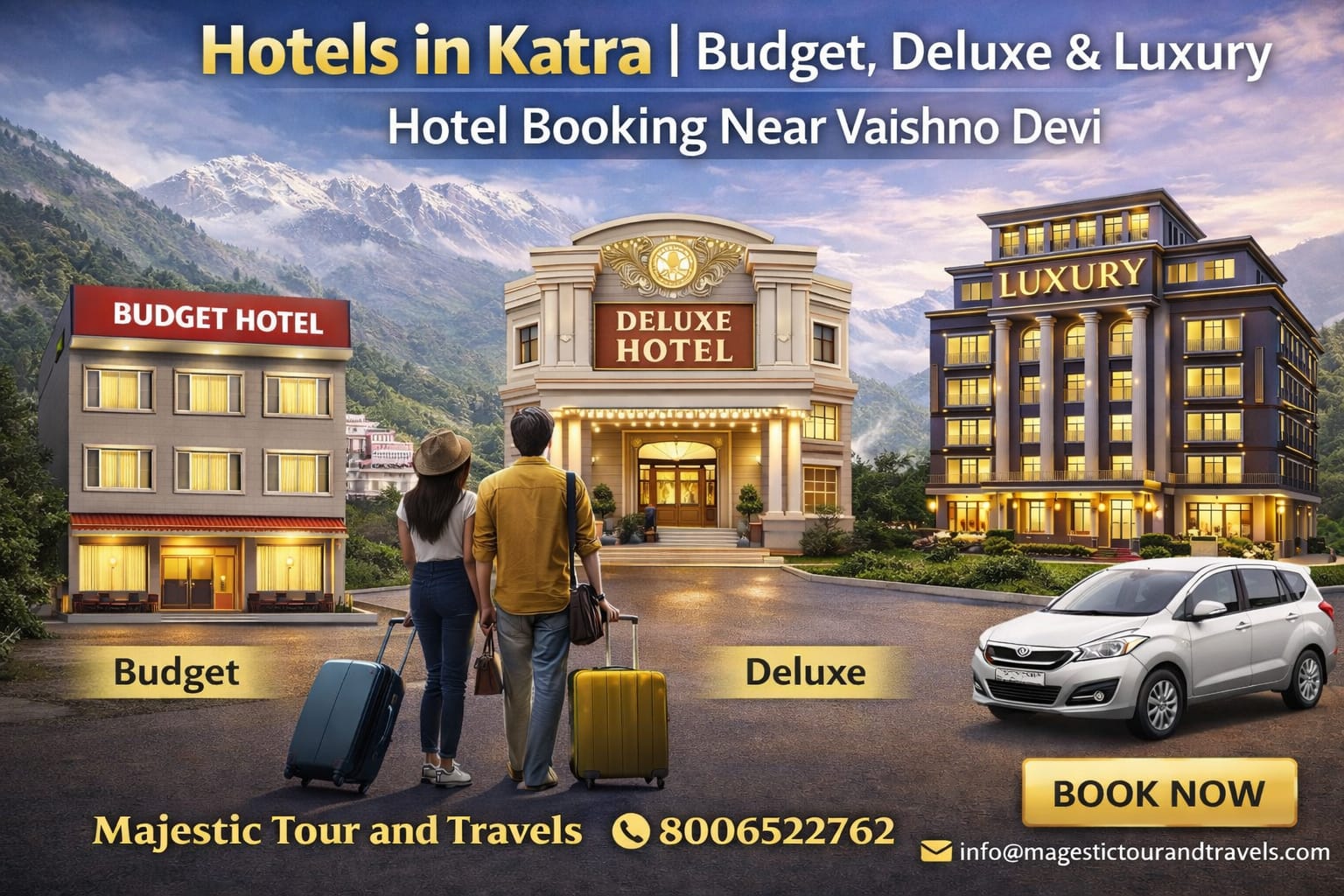 Hotels in Katra | Budget, Deluxe & Luxury Hotel Booking Near Vaishno Devi