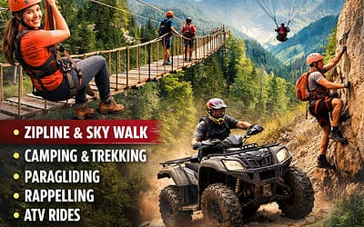 ๐ง Best Adventure Activities in Dhanaulti Uttarakhand | Book Now