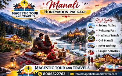 ❤️Manali Honeymoon Package 2026 | Romantic Tour Deals & Hotels