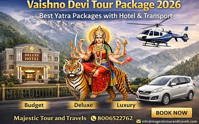 🚩 Vaishno Devi Tour Package 2026 | Best Yatra Packages with Hotel & Transport