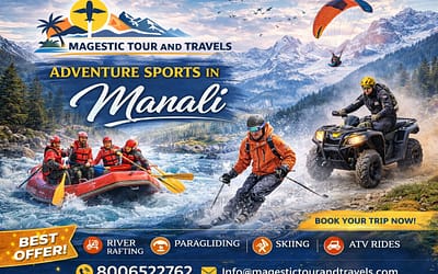 🪂 Adventure Sports in Manali 2026 | Best River Rafting, Paragliding & Trekking Packages