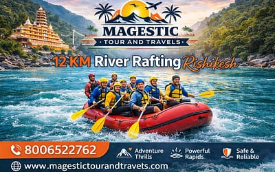 🚣 12 KM River Rafting in Rishikesh 2026 | Best Price & Booking